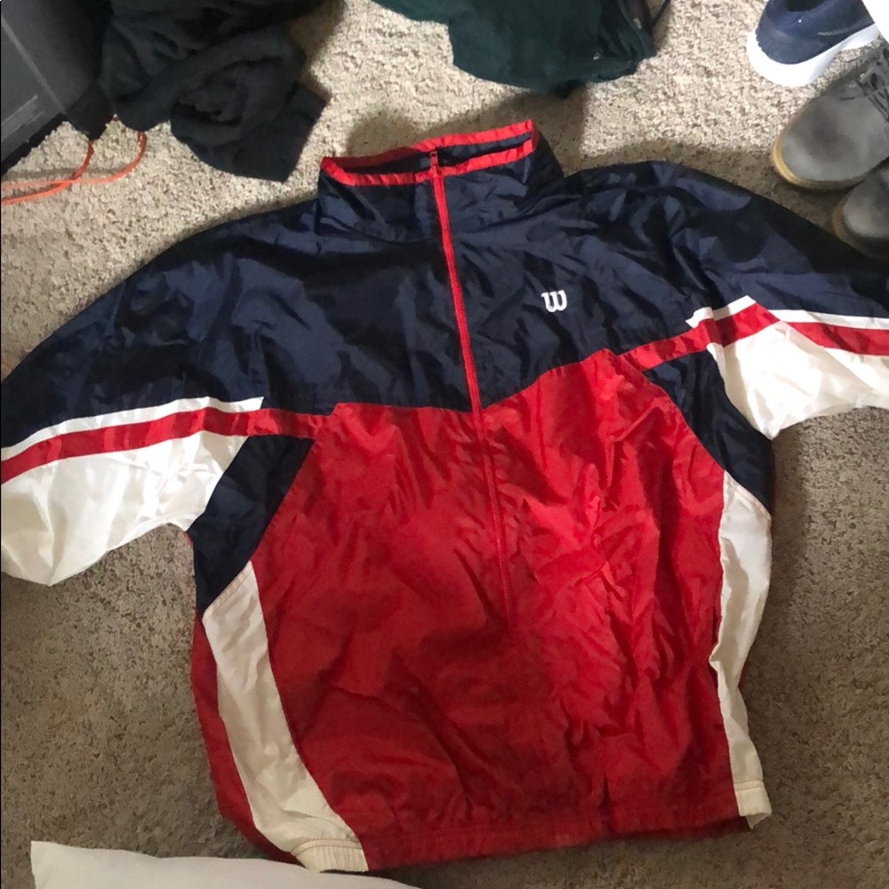Vintage Wilson Windbreaker oversized